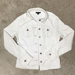 Tommy Hilfiger White Jean Jacket